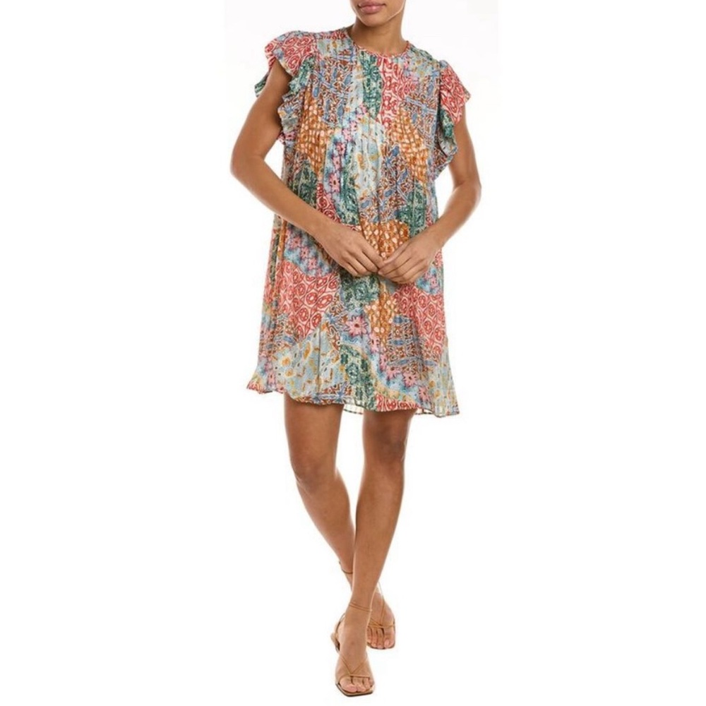 Marie Oliver Catie Silk Blend Mini Dress Size 1